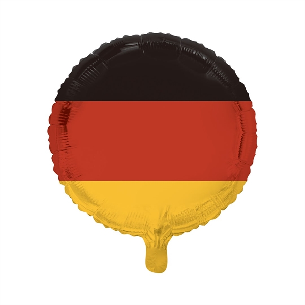 Folieballon rund 45 cm. Tyskland