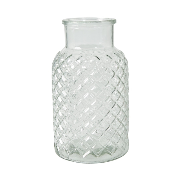 Klar Glas Flaske Tern 14x26 cm. Speedtsberg	