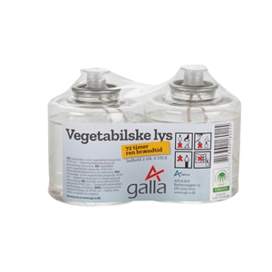 2-pak Galla Vegetabilsk olielys