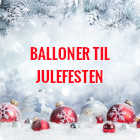 Balloner til julefesten