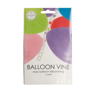 Ballonline med huller til balloner 5 meter