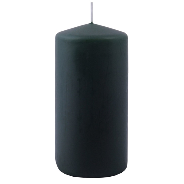 Bloklys 6 x 12 cm Mørkegrøn Flaskegrøn