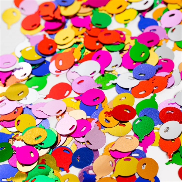 Bord konfetti Balloner Multicolour