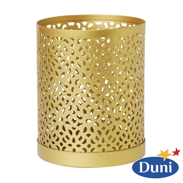 Duni Bliss Lysestage - Guld - 100x80 mm.
