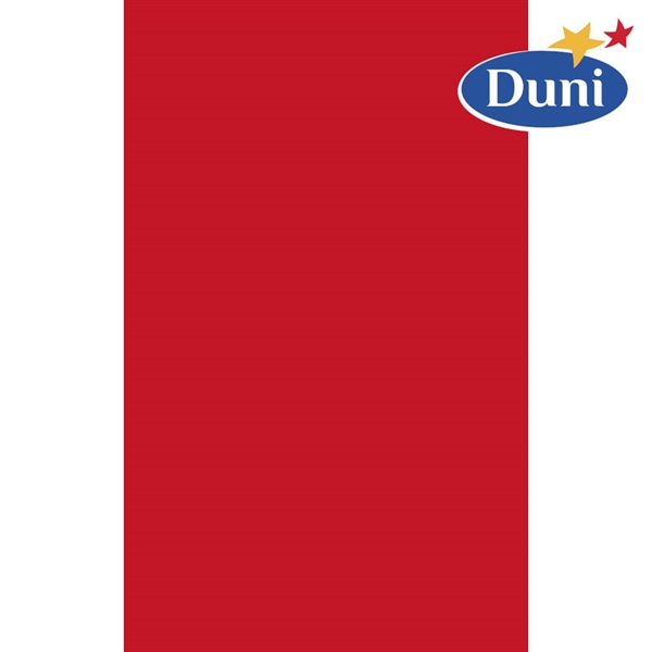 Duni Dunicel Dug - Rød - 118 cm. x 180 cm.