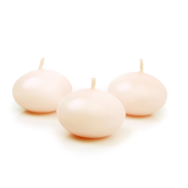 50 stk. Flydelys Mat Creme 4 cm.
