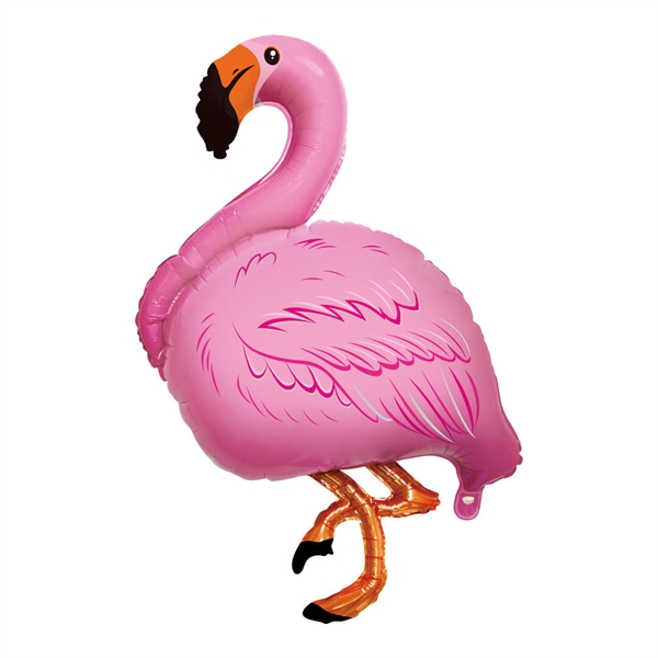 Folieballon Flamingo 116x66 cm.