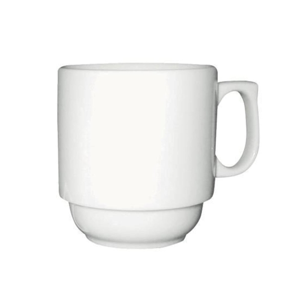 Kaffe/thekrus, Hvid (28 stk incl. opvask) (udlejning)
