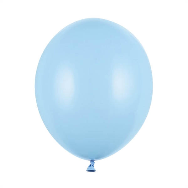 100 stk Baby Blå Ballon 23 cm. Strong balloon