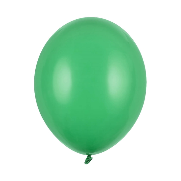 10 stk Smaragd Grøn Ballon 23 cm. Strong balloon 