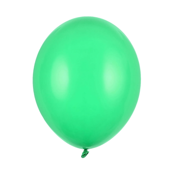 10 stk Grøn Ballon 23 cm. Strong balloon