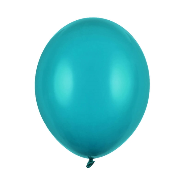 100 stk Lagune Blå/Turkis Ballon 23 cm. Strong balloon 