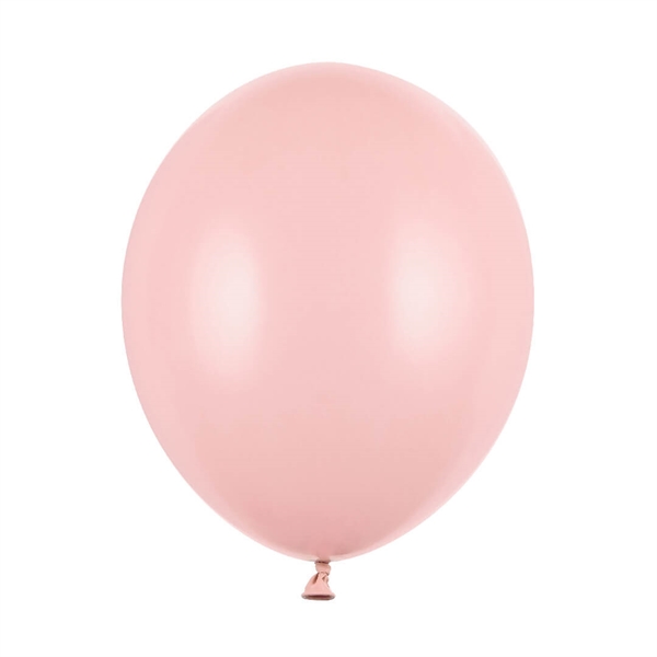100 stk Bleg Pink Ballon 30 cm. Strong balloon
