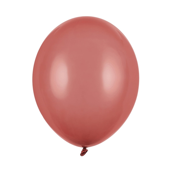 100 stk. Burgundy Bordeaux Latex Ballon 30 cm.