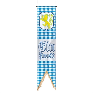 Oktoberfest hængende banner Ein Prosit 40x180 cm.