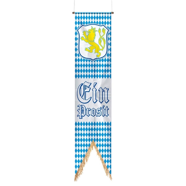 Oktoberfest hængende banner Ein Prosit 40x180 cm.