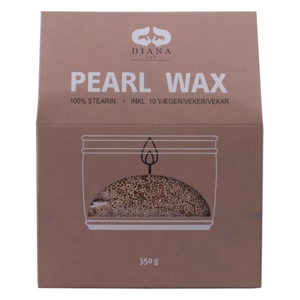 Lyssand Pearl Wax Ren Stearin Beach Sand