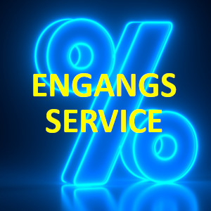 Restsalg Engangsservice