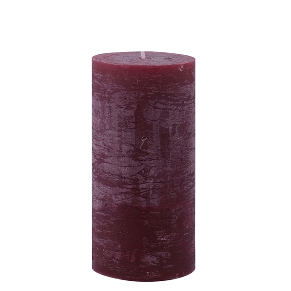 Rustik Bloklys 6 x 13 cm Bordeaux