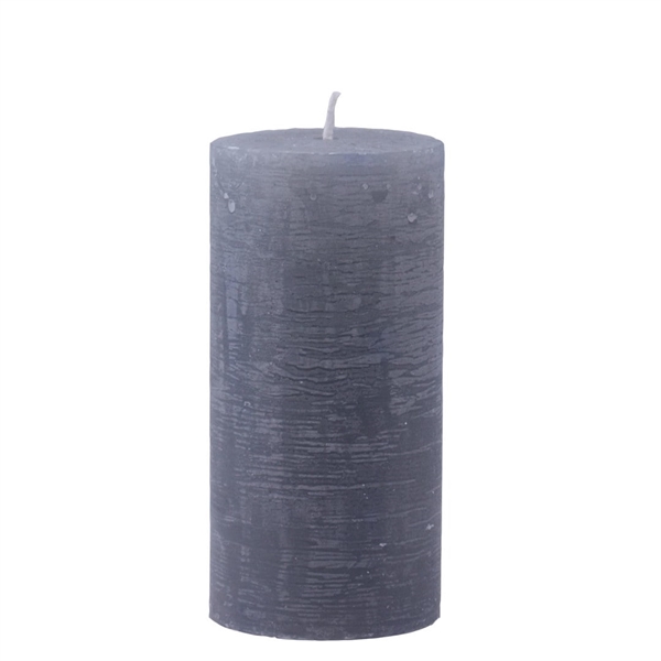 Rustik Bloklys 6 x 13 cm Grå