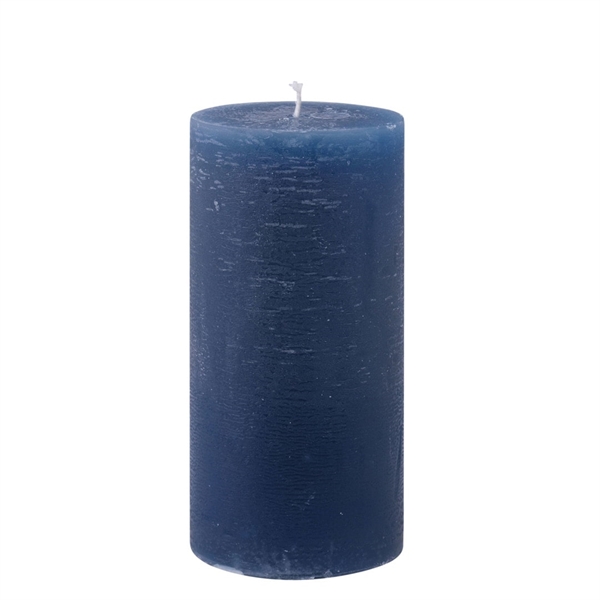 Rustik Bloklys 6 x 13 cm Mørkeblå