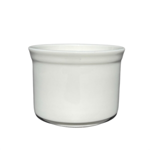 Sukkerskål Hvid porcelæn (udlejning)