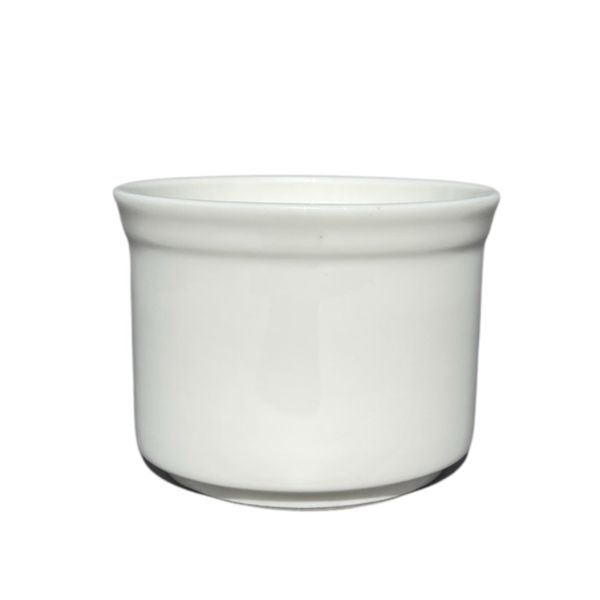 Sukkerskål Hvid porcelæn (udlejning)