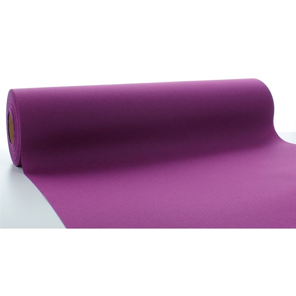 Airlaid bordløber 4,8 meter Aubergine