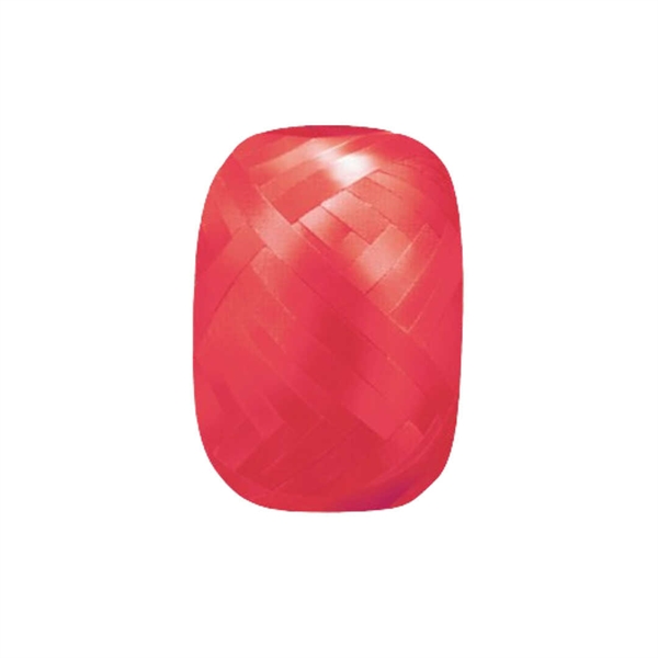 Rød poly gavebånd 5 mm. x 20 meter