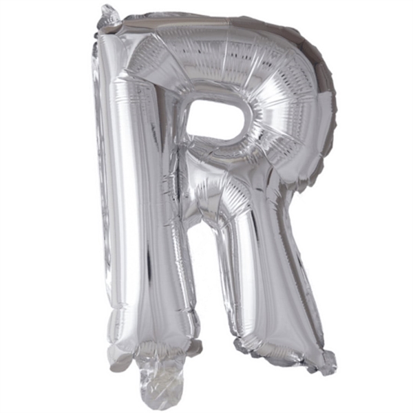 Folieballon  - Sølv 40 cm.  R