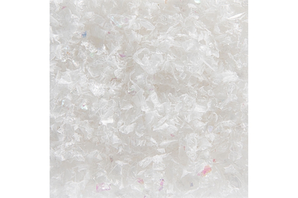 Dekorationssne med glitter Hvid 1 liter
