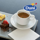 Duni ensfarvet kaffe