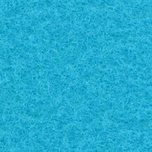 Style Hawaii Havblå løber tæppe bredde 1 meter