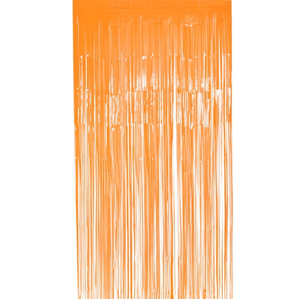 Fest Dørgardin 100x200 cm. Neon Orange