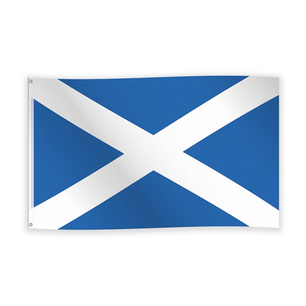 Flag i stof Scotland 90x150 cm.