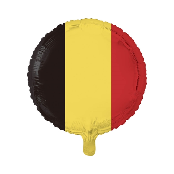 Folieballon rund 45 cm. Belgien