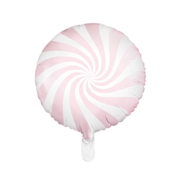 Folieballon Slik Lys Pink 35 cm. 