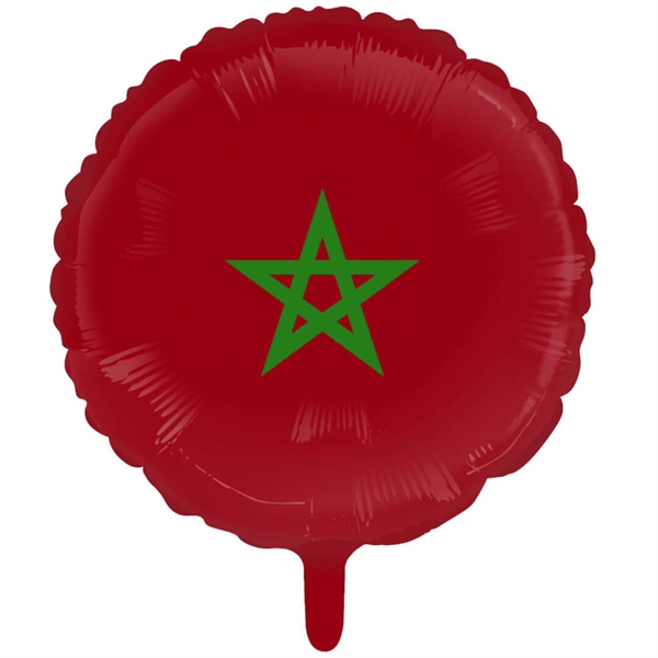 Folieballon rund 45 cm. Marocco