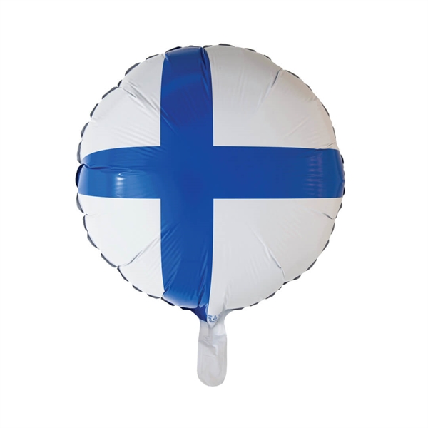 Folieballon rund 45 cm. Finland