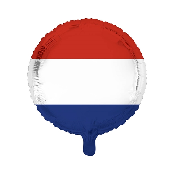 Folieballon rund 45 cm. Holland