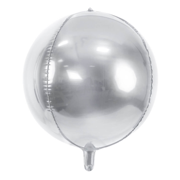 Folieballon Bold Sølv 40cm 