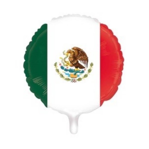 Folieballon rund 45 cm. Mexico