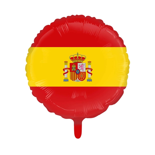 Folieballon rund 45 cm. Spanien