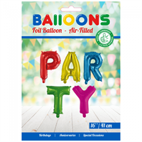 Folieballon  - PARTY 40 cm