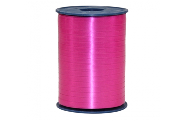Hot Pink poly gavebånd 5 mm. x 500 meter