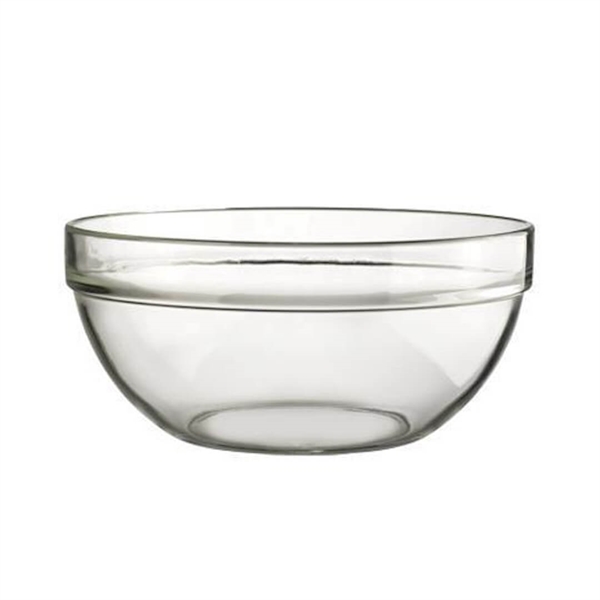 Glasskål 14 cm. (udlejning)