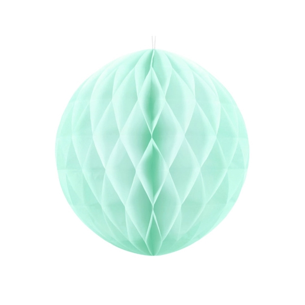 Honeycomb rund 10 cm. Lys Mint grøn