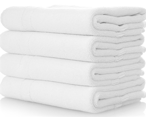 Håndklæde hvid 5-pak (udlejning)