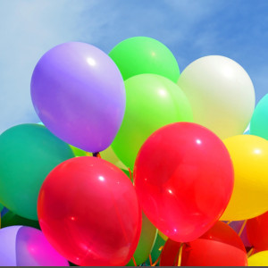 Latex ballon 23 cm.