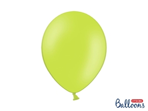Lys Grøn Ballon 30 cm. Strong balloon